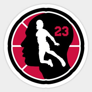 MJ Ball Head Sticker